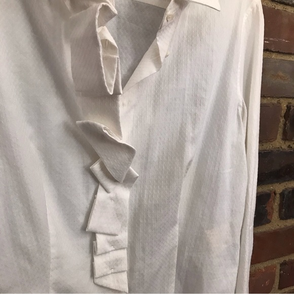 LAVIA embellished button front blouse size 42 -38 chest - Picture 5 of 9